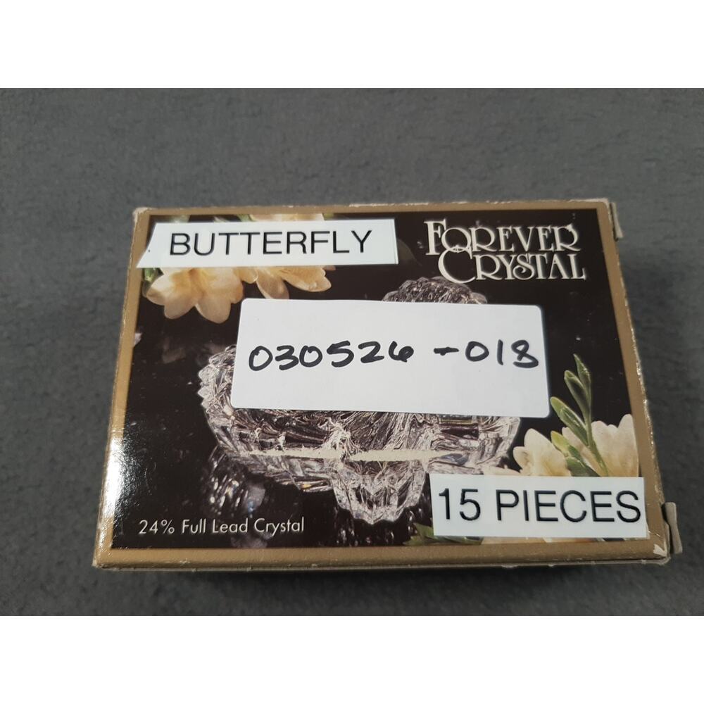 Mystery Jewerly With New Crystal Butterfly Trinket Box